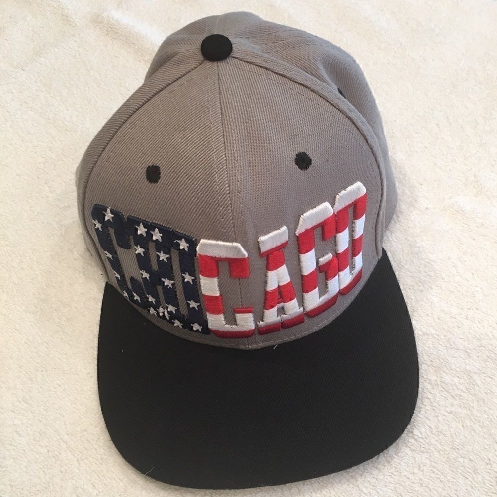Chicago Carbon Element red white blue baseball hat